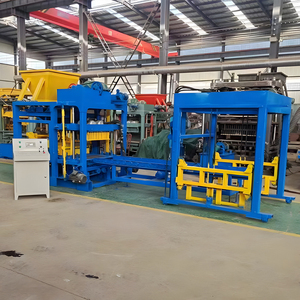 Intelligent PLC <strong>Control</strong> Concrete <strong>Block</strong> Making <strong>Machine</strong> Automatic Production Line with Vibrating System - Product Image 6