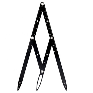 Vàng tỷ lệ la bàn Cai Trị microblading lông mày pmu Stencil thiết kế hình Xăm Định hình công cụ Lập Bản Đồ vị trí Cai Trị cho Thẩm mỹ viện - Product Image 5