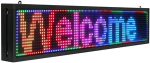 P5 96x16cm Smd1921 testo scorrimento schermo Multi-lingua Display WiFi controllo Editor Smartphone 96x32CM negozio Banner schermo - Product Image 3