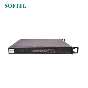 Modulador Digital SOFTEL 4 Entradas ASl IP(100M) Entrada de señal Modulador IPTV Modulador DVB S2
