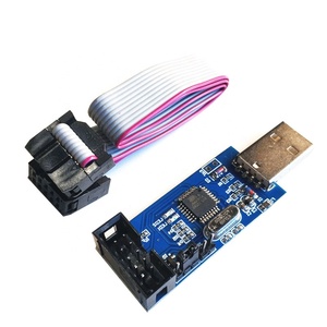 51 AVR <strong>Programmer</strong> ISP <strong>USBASP</strong> Downloader USBISP Download Cable with Self-recovery Overcurrent protection - Product Image 2