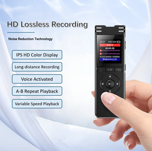 Registratore digitale ad attivazione vocale ZD70 128GB con dispositivo di registrazione Audio di riproduzione HD Recorder per riunioni di lezione - Product Image 2