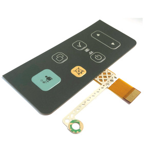 Tactile FPC membrane <strong>keyboard</strong> <strong>switch</strong> with <strong>embossed</strong> overlay - Product Image 6