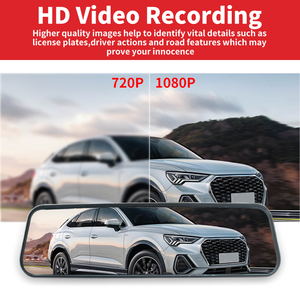 高清1080P双镜头10英寸全屏夜视全球定位系统导航行车记录仪 - Product Image 3