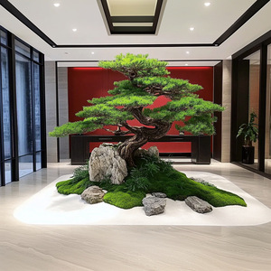 Cây nhân tạo lớn cây thông đỏ cho vườn ngoài trời dự án trang trí cây giả trong nhà cây xanh lớn - Product Image 4