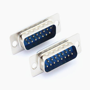 D-Sub ขั้วต่อบัดกรี PCB ตัวผู้ตัวเมีย15Pin DB15แบบจุ่มตรง DB9 DB25 25พินตัวเชื่อมต่อแบบซับ9 D - Product Image 1