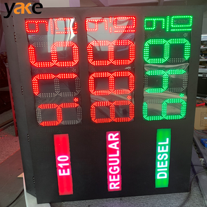 7 segment 4 digit led numerische anzeige preis display für tankstelle - Product Image 4
