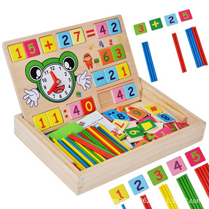 Wholesale Montessori <strong>Teaching</strong> Aids Counting Sticks, Number Calculations <strong>Learning</strong> Boxes, Kindergarten Preschool Early Educational - Product Image 2