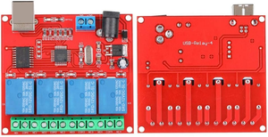 4-Channel 12V controllo Smart interruttore del modulo relè scheda di interfaccia del Computer relè Controller per kit di automazione elettronica - Product Image 2