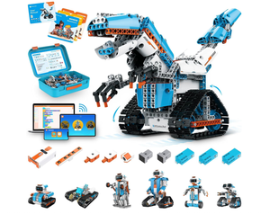 Bambini interattivi di 8-12 anni di codifica Robot Kit di 637 pezzi di costruzione di programmazione gratta e vinci 3D APP guida giocattolo educativo per - Product Image 1