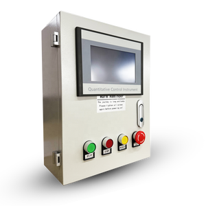 24VDC tự động hàng loạt hộp 4-20mA điều khiển định lượng thiết bị 7 inch màn hình cảm ứng Lưu lượng nước điều khiển với <span class=keywords><strong>solenoid</strong></span> <span class=keywords><strong>valve</strong></span> - Product Image 4