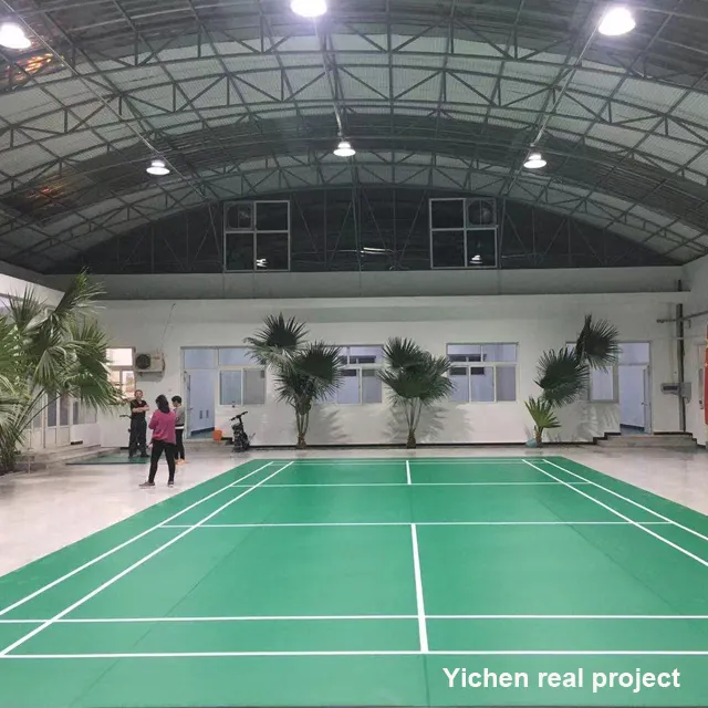 Olahraga Badminton PVC Dalam Ruangan Lantai Malaysia