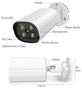 4k Profession elle digitale Heim kamera CCTV-Sicherheit IP 8mp HD-Netzwerk-Bewegungs erkennung im Freien Ir Light Color Night Vision - Product Image 5