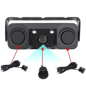 3 in 1 Video Parking Sensor radar Detector Car Reverse <strong>Rear</strong> <strong>View</strong> <strong>Camera</strong> <strong>With</strong> Night Light Wireless Transmitter and Receiver - Product Image 1