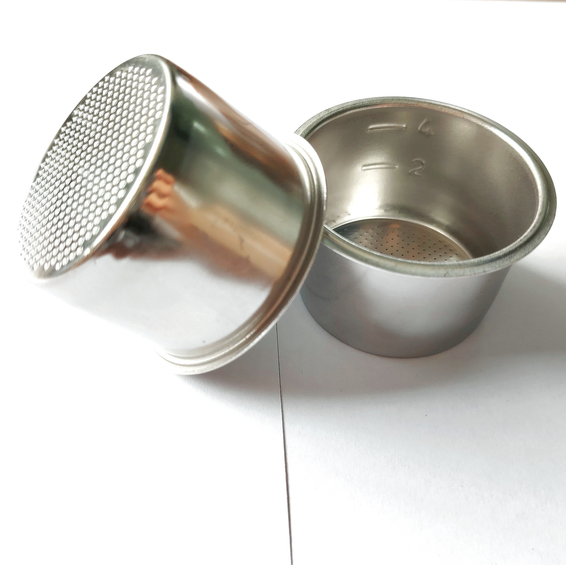 Plata, 51mm, Una Capa, 4 Tazas