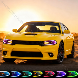 Sindar tự động RGB đèn pha lắp ráp sửa đổi LED đầu đèn phụ kiện cho Dodge sạc 2015-2021 7th Gen bán buôn - Product Image 6