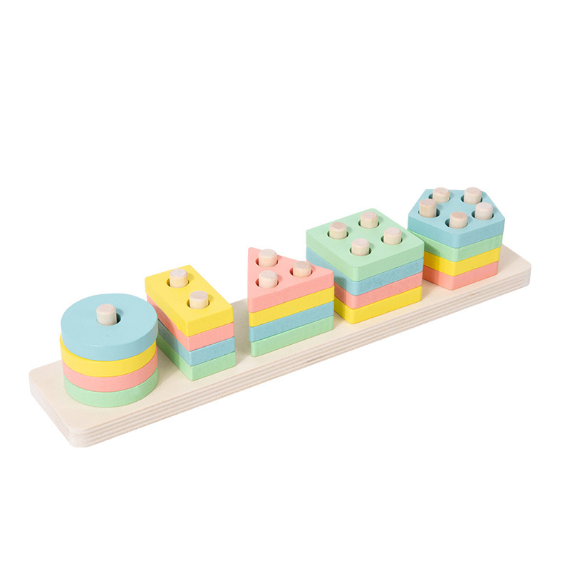 Macaron ensemble de cinq piliers