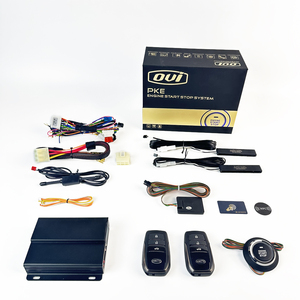 Nueva alarma de coche inteligente automática con entrada sin llave y botón de arranque/parada, envío rápido, sistema de seguridad de motor de arranque remoto - Product Image 1