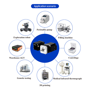 Integrierter Schrittmotor Nema17 mit hohem Drehmoment, kleiner Schrittmotor mit Treiber und Absolutwert geber