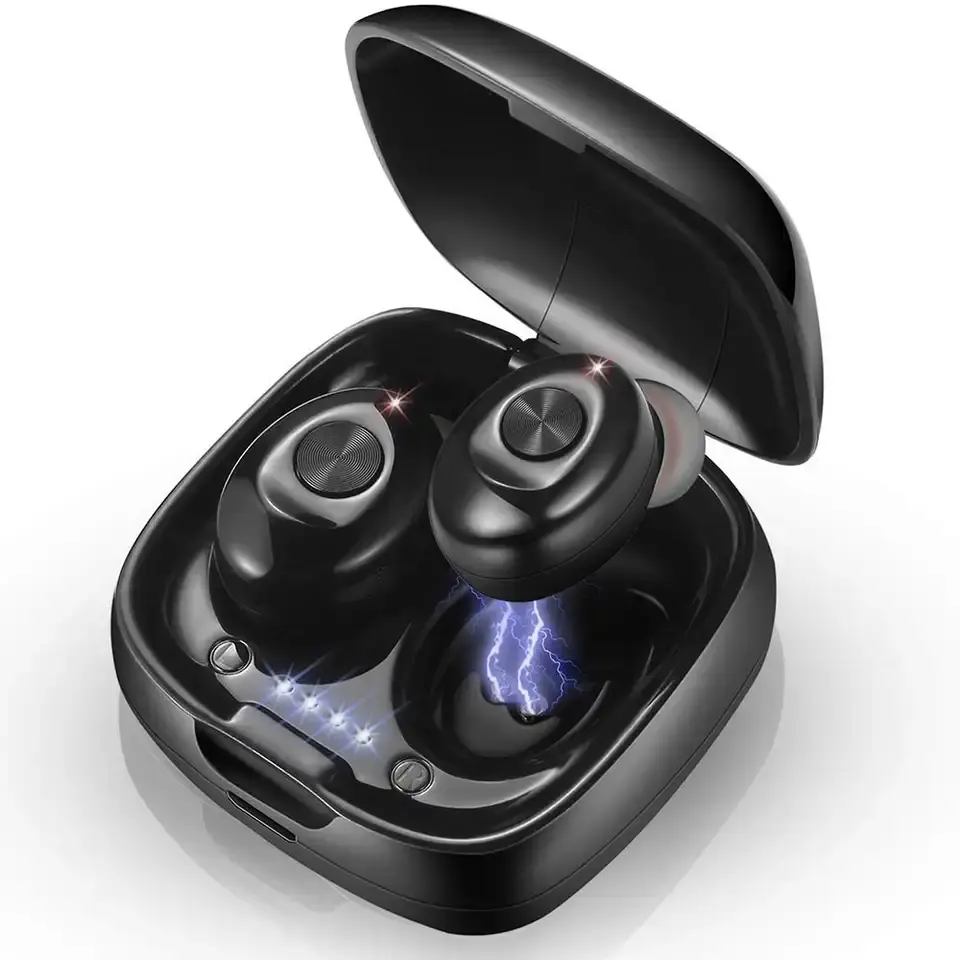 Great Sound OEM HIFI True Stereo Magnetic Bluetooth Wireless In Ear auricolari auricolari da gioco cuffie sportive con Display di alimentazione
