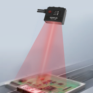 Lector de código QR integrado Senpum 1D 2D Datamatrix Módulo de escáner de código de barras de montaje fijo industrial para transportador