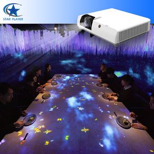 Bản đồ chiếu <span class=keywords><strong>laser</strong></span> DLP nhập vai cho phòng cưới và tiệc với hệ điều hành Android tích hợp làm mát & Wi-Fi - Product Image 3