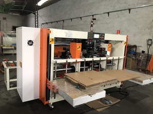 Tay hoạt động hai miếng đôi servo bán tự động stitcher máy cho bù đắp carton và bình thường hộp - Product Image 2