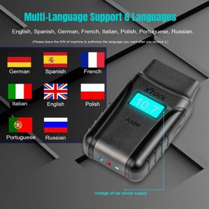 Anyscan-herramienta de diagnóstico de sistema completo, escáner de Control bidireccional Xtool A30M OBD2, actualización gratuita - Product Image 6