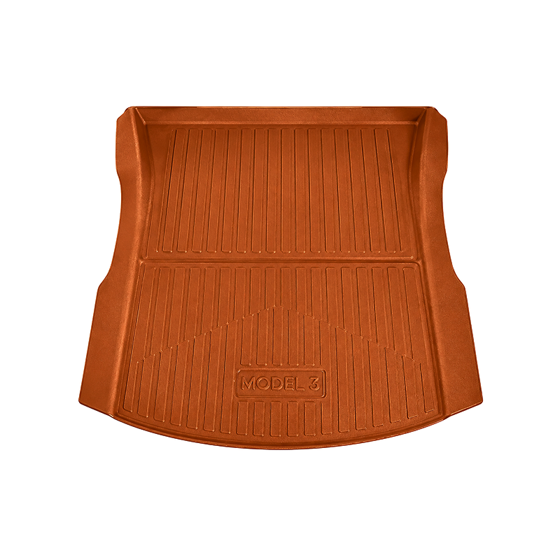 TPE car trunk mat-Orange