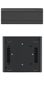 Zuverlässiger Industrie-IPC mit USB Typ-C Dual HD Display Port N150 N100 Aluminium Eingebetteter Lüfterloser Computer - Product Image 3