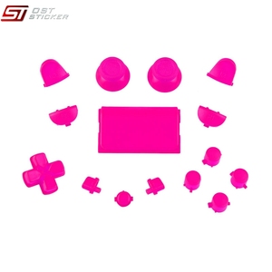制造商价格ABS塑料方向动作L1 R1 <span class=keywords><strong>L2</strong></span> <span class=keywords><strong>R2</strong></span> <span class=keywords><strong>PS4</strong></span>无线控制器ABS实心按钮全套按钮