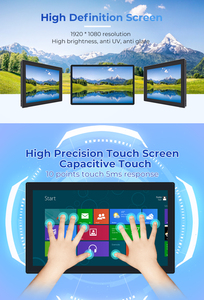 18 pollici IP65 industriale incorporato Computer Monitor pannello PC capacitivo Touchscreen VGA Android Rugged 18 pollici Ip65 Lcd industriale - Product Image 6
