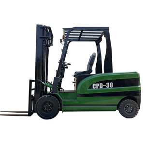 3t电动堆垛机叉车，带2吨装载量电池电源，用于建筑行业销售 - Product Image 6