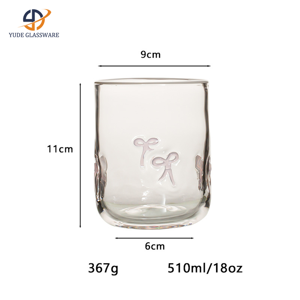 14--Transparent-bordure blanche-rose-nœud-design