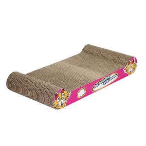 Zero <span class=keywords><strong>Com</strong></span> Pós <span class=keywords><strong>Catnip</strong></span> Brinquedo Scratcher Gato Arranhando Bordo de Papelão
