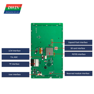 10,1-Zoll, 1024*600 Pixel Auflösung, 16,7 M Farben, IPS-TFT-LCD, arbeiten mit Arduino/STM/ESP DMG10600C101 _ 04W