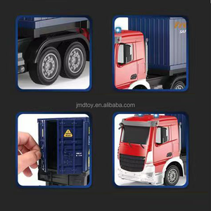 1/24 2.4G RC Car Trucks Remote <strong>Control</strong> and Trailer Rc Container Metal Diecast Model Boys Toy Kids Car