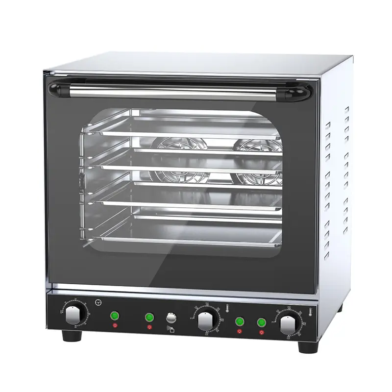 Forno elettrico a convezione di prospettiva commerciale del forno della Pizza del forno elettrico dell'acciaio inossidabile di alta qualità