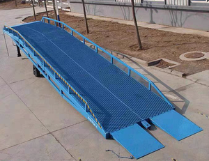 Puente de embarque hidráulico móvil, carretilla elevadora, plataforma de descarga, rampa de contenedores, escalera de descarga de carga para carga y almacenamiento - Product Image 5