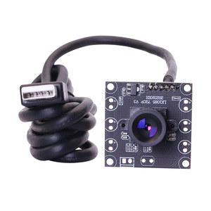 1MP H65 8mm 40 gradi HD Mini USB Plug & Play CMOS sensore 30fps modulo fotocamera UVC per il riconoscimento del volto - Product Image 1