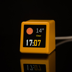 Smart Wifi Desktop Weather <strong>Clock</strong> Display Custom Animation for Temperature &amp; Humidity Digital &amp; Analog-digital <strong>Clocks</strong> - Product Image 2