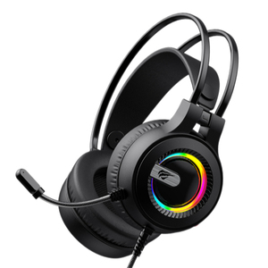 Havit H2040d RGB aydınlatma ve ayrılabilir mikrofon ile 3.5mm oyun kulaklığı Surround ses aşırı kulak kulaklık - Product Image 1