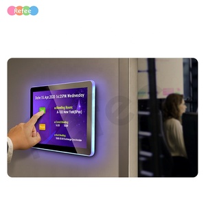 Refee Besprechung sraum Android interaktiver Touchscreen Poe Wand halterung Display einstellbare LED-Beleuchtung Smart Conference Tablet - Product Image 1