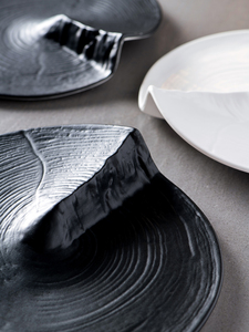 Nhà hàng Bộ đồ ăn hải sản tấm món tráng miệng Canyon thiết kế gốm sứ bữa ăn tối cứu trợ sứ món khai vị phục vụ món ăn - Product Image 5