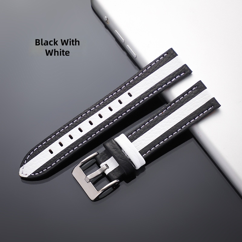 Black and white