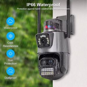 Icsee 9MP 3 Lens Waterproof Linkage Alarm Wireless 8x Zoom Body Tracking <strong>IPC</strong> Security CCTV Wifi Network Security <strong>Camera</strong> - Product Image 5