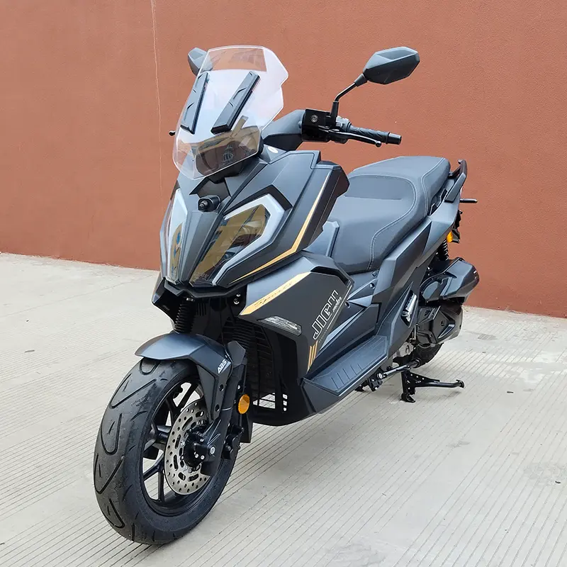 El más popular 150CC/250CC personalizable todoterreno Gas Scooter refrigerado por agua motor CDI encendido delantero trasero disco freno tambor venta