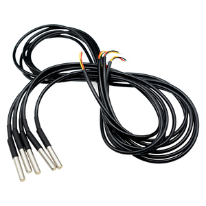 <strong>DS18B20</strong> Stainless Steel Waterproof <strong>DS18b20</strong> 1m 3m 5m Thread <strong>Temperature</strong> Probe <strong>Temperature</strong> <strong>Sensor</strong> 18B20 Cable For Arduino