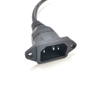 3 X0.75mm2 Monti erbarer C14-Stecker Netz kabel freies Ende für Computer ausrüstung, Netzwerk geräte - Product Image 4