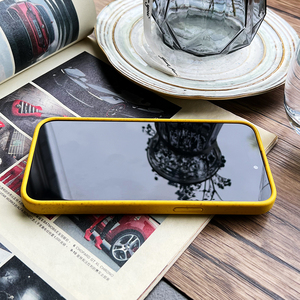 เคสโทรศัพท์ระบบแม่เหล็กสำหรับ iPhone 16 PRO MAX 15 PLUS 14 13 MINI Apple 12 11วัสดุฟางข้าวสาลีสีขาวย่อยสลายได้ TPU - Product Image 6